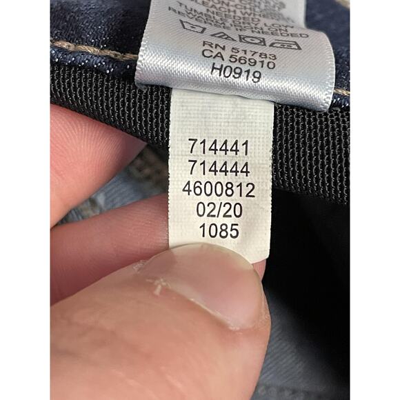 Maurices Jeans Womens 18W Short Blue Everflex High Rise Skinny Stretch Denim - Picture 12 of 12